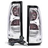 PIT66 Tail Lights Compatible with 2003 2004 2005 2006 Chevy