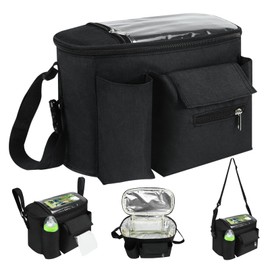 Upgraded Pram Organiser with Touch Screen Phone Pocket Buggy Bag Thermal Insulation Bag Universal Mummy Baby Pram Bags Cup Holder Shoulder Strap Waterproof Baby Pushchair Bag fit All Buggy Models