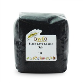 Black Lava Coarse Salt 1kg (BWFO)