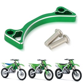 USTPO Motorcycle Case Saver Sprocket Cover Engine Chain Guard CNC for KX250 KX250X 2021-2024 KX450 2019-2024 KX450X 2022-2024 KX450SR 2022-2023 Dirt Pit Bike Green