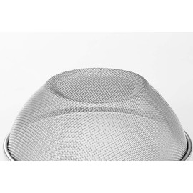 Yokoyama SUS-Z600 SUS/ga Strong Mesh Colander, 3-Piece Set, Colander, 6.3 inches (16 cm) & Bowl, 5.9 inches (15 cm), 7.1 inches (18 cm)