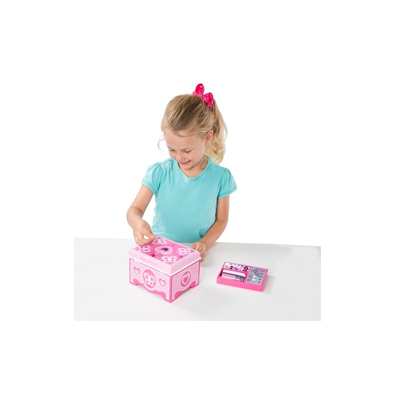 Melissa & Doug ¡Creado Por Mi! Joyero de Madera Kit