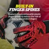 Storelli Lightning Goalkeeper Gloves, High-Impact Hand Protection with 5 Built-in