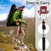 Simple Deluxe Red Portable Camping Chair Heavy Duty Folding Chair
