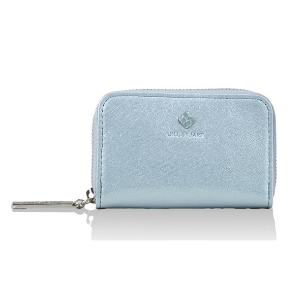 Jill Stuart JSLW4AC1 Coin Purse, Breeze, Pigskin Leather, Glitter Film