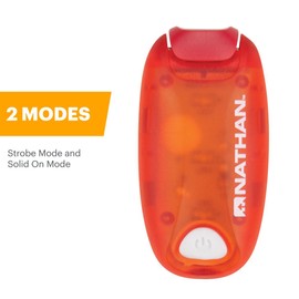 Nathan Sports Unisex's Strobe Light-Tango Red, One Size