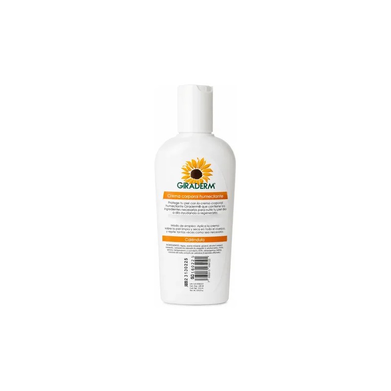 Crema Corporal Con Caléndula Natural Premium 250 Ml