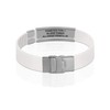 Divoti Divoti Custom Dual-Sided Engraved Silicone Medical Alert ID Wristband
