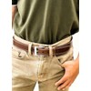 Equis Erre Cinturones de Cuero Genuino para Hombre con Hebilla