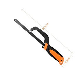Aluminum Alloy Mini Hand Saw Compact Hacksaw Frame Aluminum Alloy Woodworking Tools for Home Workshop Kitchen