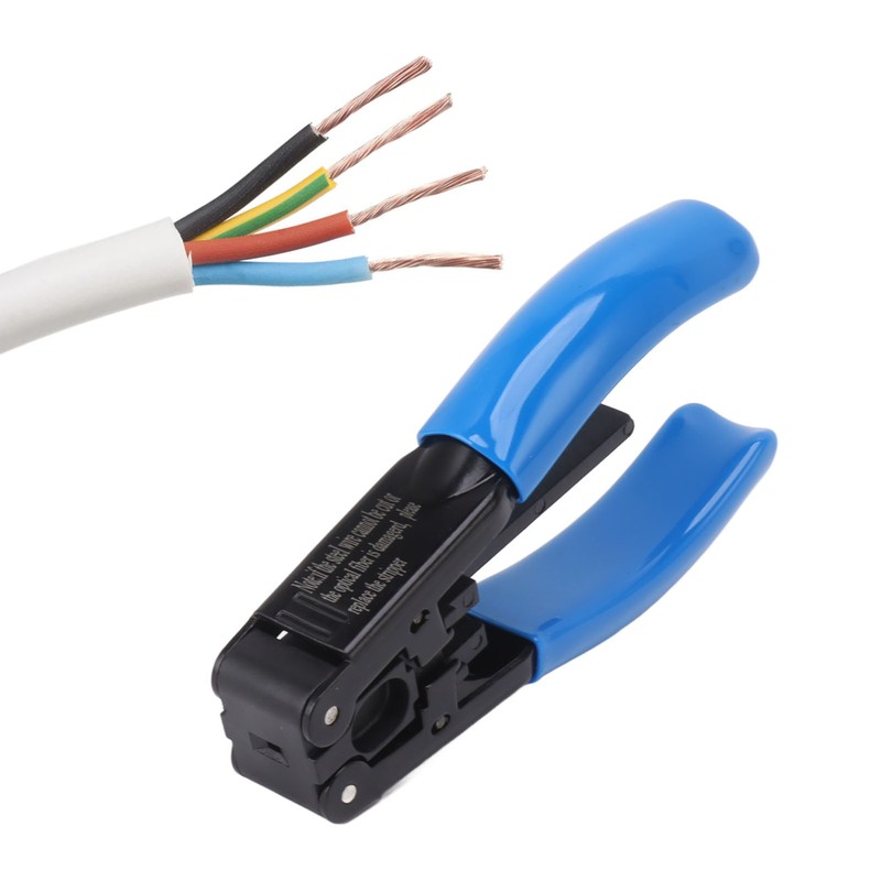 2.1x1.6mm Fiber Optic Stripper Optical Cable Stripper Pliers Portable Wire