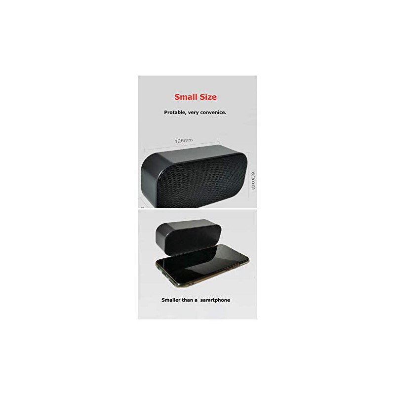 Small PC Speakers,USB Computer Speakers, Portable Mini Desktop Speaker,Plug and