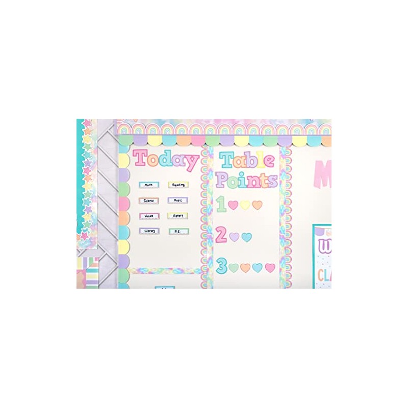 Teacher Created Resources Pastel Pop Bold Block 4" Letters Combo