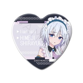SYNC INNOVATION TV Anime Liar Shirayuki Himeji Heart Shaped Can Badge B