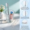 Toothbrush and Toothpaste Set,Bulk Travel Toothbrush Kit (5-Pack)