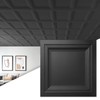 Art3d 12-Pack Square Black Drop Ceiling Tile 2ft x 2ft,