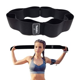 Verri Banda de Resistencia con 8 Divisiones para Yoga y Pilates para Entrenamiento en Casa, Gimnasio o Gym