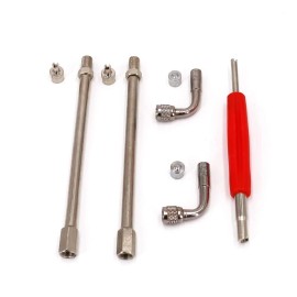 Unbranded Air Tyre Valve Stem Extension Adapter Tire Tool For Car Truck Motorcycle Bicycle
