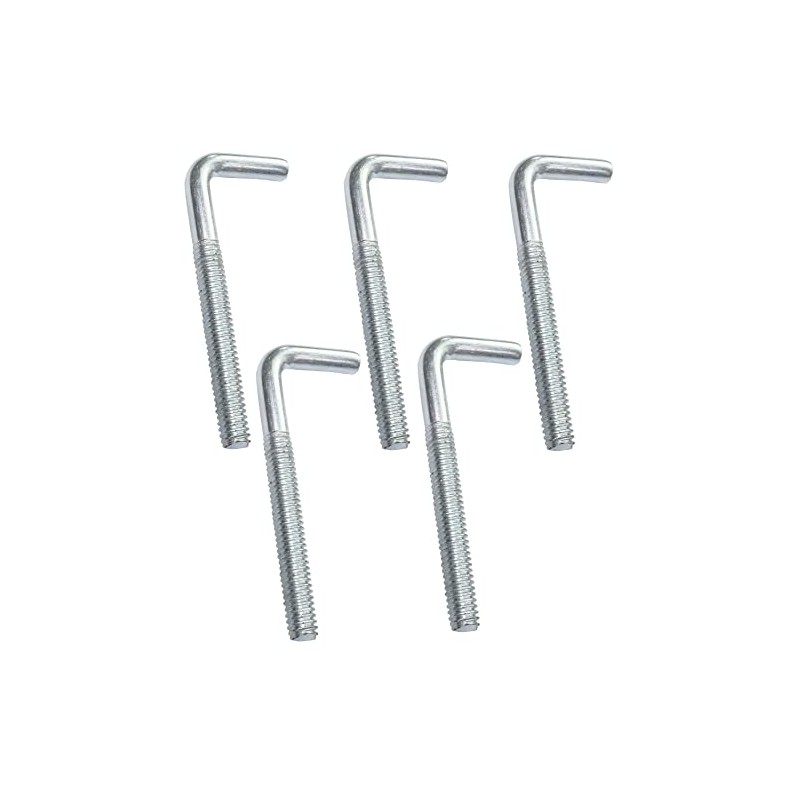 AERZETIX - C47895 - Set of 5 Screw Hooks Metal