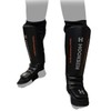 Hucksen - HS-757 Instep Shin Protector PU Synthetic Leather / 훅센 - HS-757 발등 정강이 보호대 PU 합성가죽