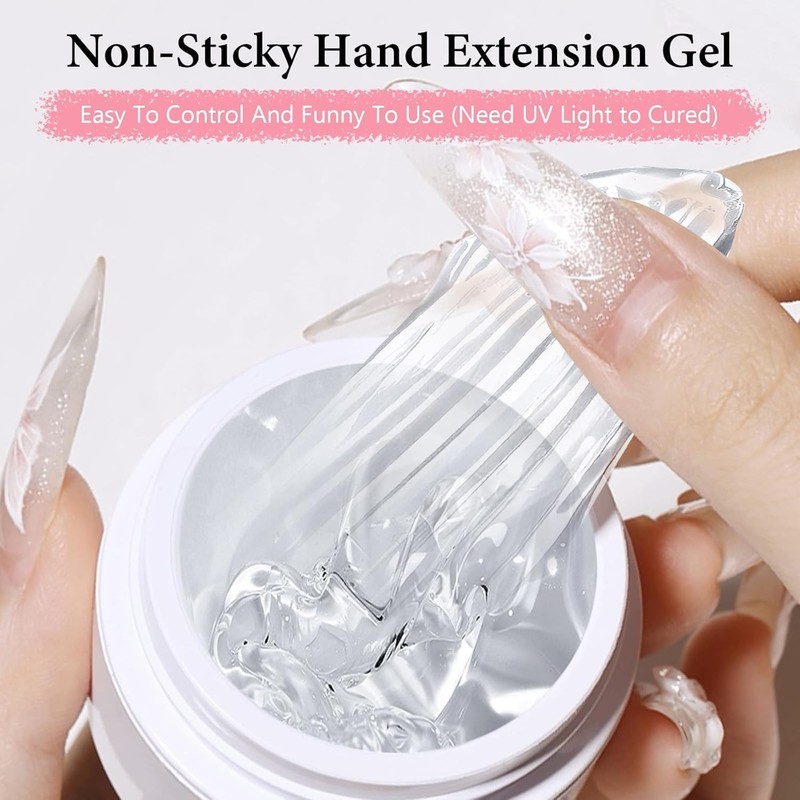 Solid Gel Constructor de Extensiones de Uñas Gel Kit de
