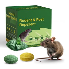 Mice Repellent, Peppermint Oil Rodent Balls, Safe for Pets & Family, Non-Toxic, Ideal for Home & Basement (60)