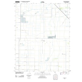 California Maps - 2012 El Nido, CA - USGS Historical Topographic Wall Art : 24in x 30in