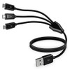 BoxWave Cable Compatible with Xplova X5 Evo - MultiCharge MicroUSB
