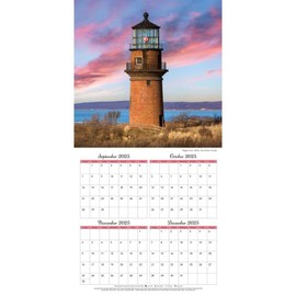TURNER PHOTOGRAPHIC Lighthouses Photo Mini Wall Calendar (26998950069)