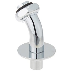 SANEI PY12-4TX-16 L-Shaped Nipple for Washing Machines, One-Touch Connection of Water Supply Hose, W26 Mount, 20, Silver