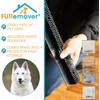 FURemover Sweep Pet Hair Rubber Broom with Squeegee and Attachable