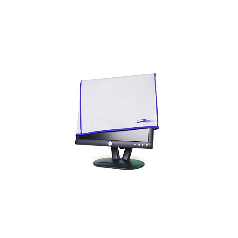 Computer Monitor dust Cover for Flat Panel LCD-Silky Smooth Anti-Static