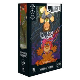 Iello | Unmatched: Houdini vs The Genie | Board Game | Ages 9+ | 2 Players | 20 Minutes Playing Time