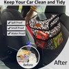 ELONGRIVER Car Trash Can for Car with Lid Leak Proof,