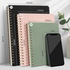 RETTACY Notebook A5 Lined Bullet Journal with 100 g/m² Thick