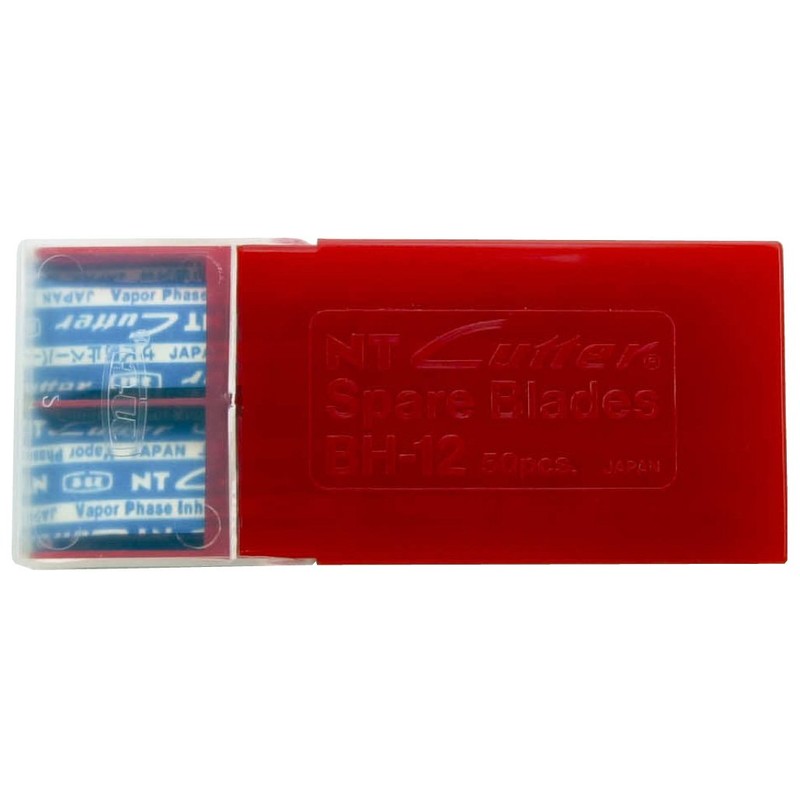 NT BH-12 Cutter Replacement Blades, For H-Type, 50 Pieces, Thin