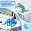 3PC 3D Printed Dinosaur Animals Toy.Articulated Tyrannosaurus Rex Stegosaurus Triceratops,Mystery