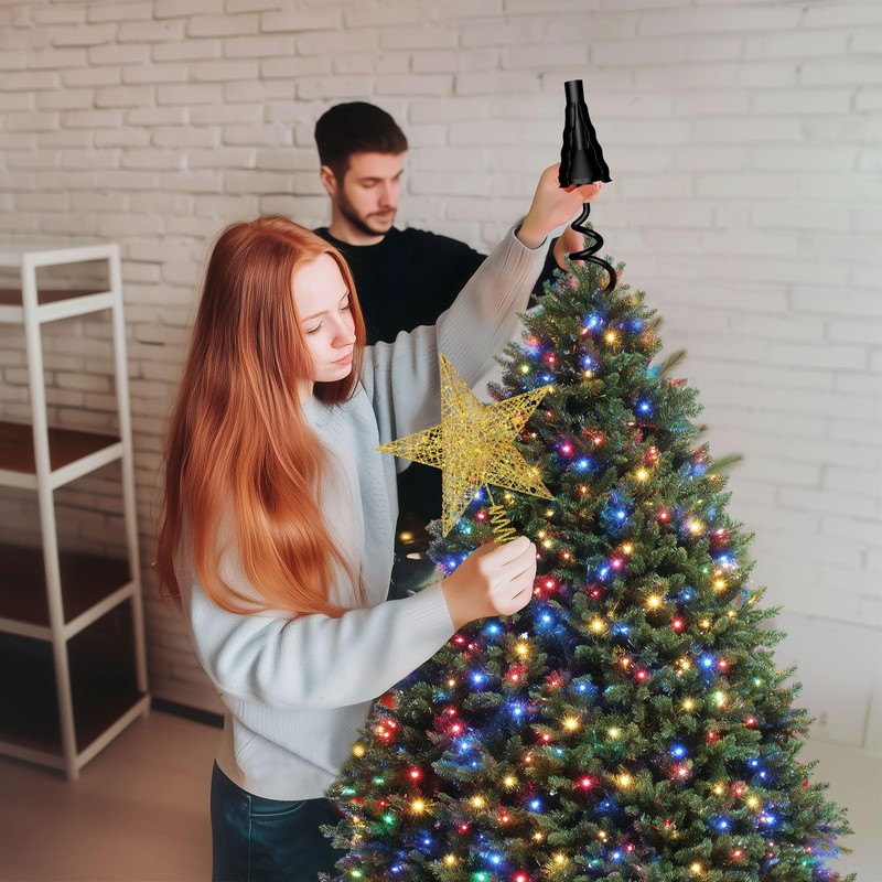 Christmas Tree Topper Holder - Twist On Universal Stabilizer with