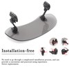 Universal Motorcycle Windshield Extension Adjustable Spoiler Windscreen Extender for Kawasaki