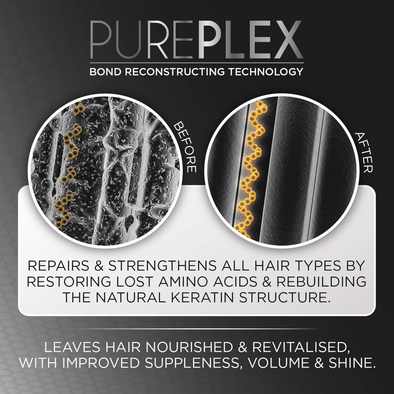 Colour Freedom Metallic Black Permanent Hair Dye with PurePlex. Ultra
