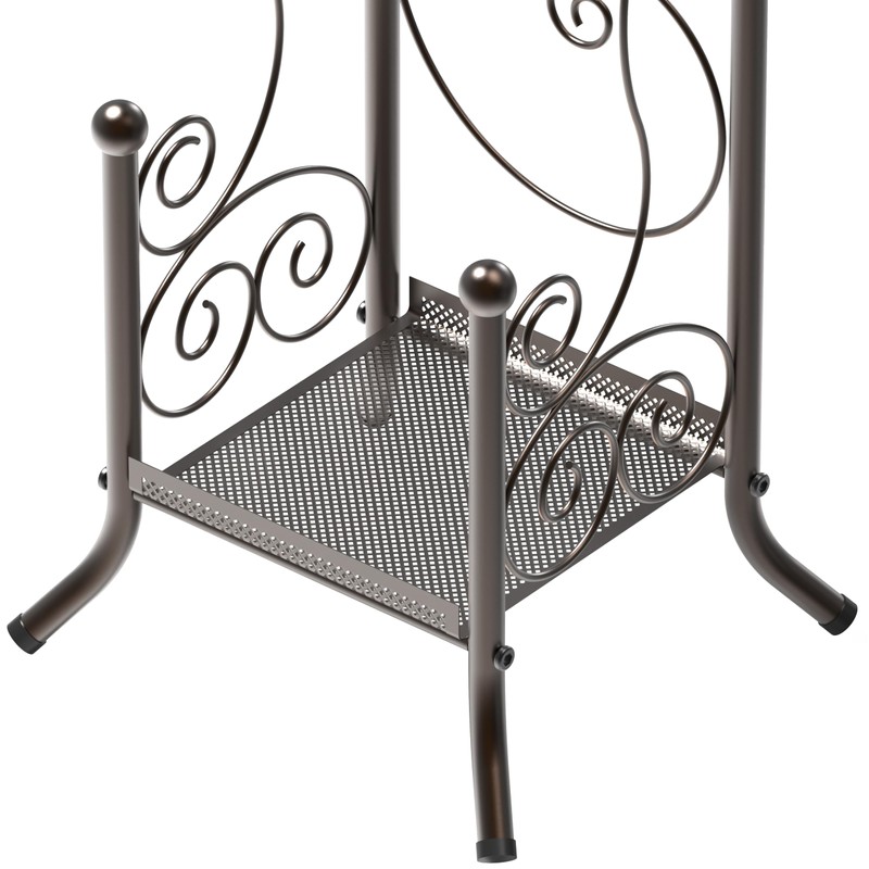 Simple Houseware English Style Bathroom Toilet Tissue Roll Holder Stand
