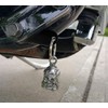Guardian Bell BIG FOOT/Sasquatch YETI Good Luck Charm Biker Motorcycle