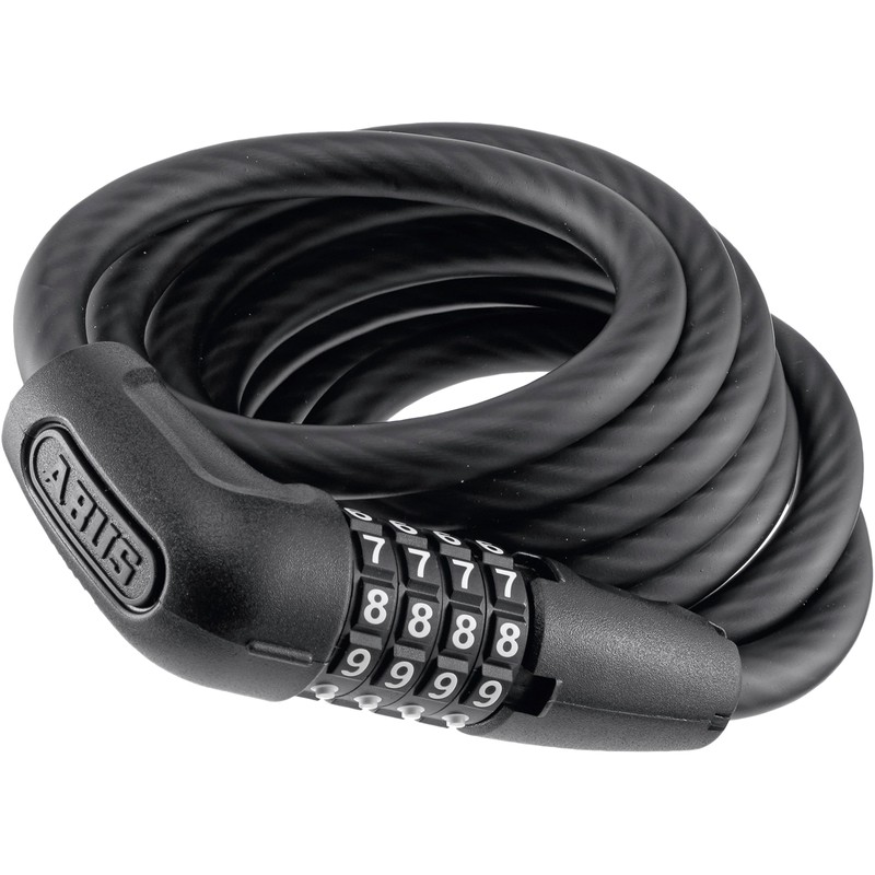 ABUS, 5510C Unisex Adulto, Black, 180 cm