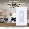New Wireless Dimmer Switch, 2 Remote Light Switch and 2