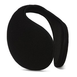TOP HEADWEAR Winter Fleece Ear Muffs Cozy Ear Warmer Cover, Earmuff Black