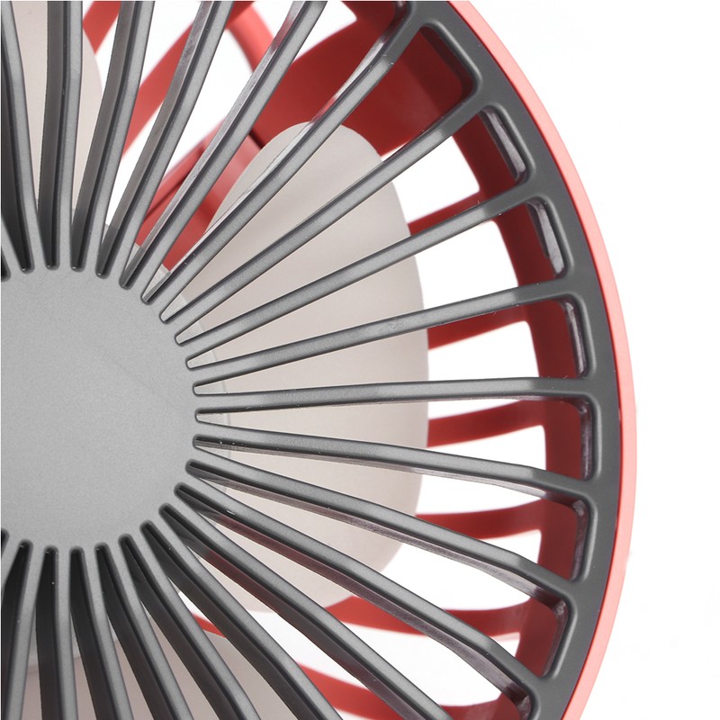 5V 5W 360 Degrees Adjustable Air Outlet USB Car Fan