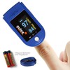 Pulse oximeter PULOX PO-200A with switchable alarm function and pulse