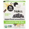 Noka Blackberry Vanilla Smoothie 4-Pack 16.9 oz (Pack of 6)