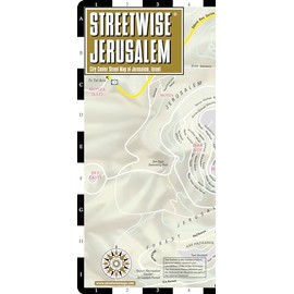 Streetwise Jerusalem Map