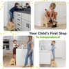 1-Step Wooden Step Stool for Toddlers | Kids Step Stool